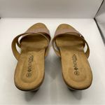 Spring Step Patrizia by  light wood open toe heel sandals light pink  size 9 F4 Photo 2