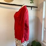 Lululemon Travel Smith Red 100% Linen Long Sleeve Button Down Shirt Size XL NEW Photo 3
