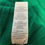 Pretty Little Thing Plus Bright Green Chunky Knit Long Sleeve Dip Hem Crop Top XXL Photo 10