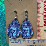JACK  Skellington, Nightmare Before Christmas, Dangle Pierced Earrings Photo 1