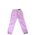 Judy Blue  Pink Jogger Pants Drawstring Waist Elastic Cuffs Women's Size Photo 2