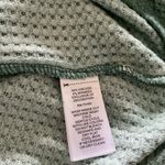 cupio  Mineral Blue Waffle Knit Long Sleeve Top Size Large Photo 3