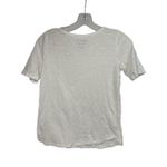 Loft Vintage Soft White T-Shirt with Crochet led Shoulder Detail XXSP Photo 1