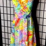 Parker Tampa Fern Palmetto Maxi Long Dress S Photo 2