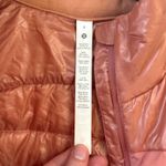 Lululemon Down For It All Vest Shine Pink Savannah Peach 8 Goose Down Puffer Run Photo 7
