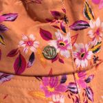 Steve Madden  Tropical Bucket Hat Hibiscus Orange Photo 2