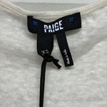 Paige NWT Giulia White Linen Eyelet Fluttwr Sleeve Tank Top Size XS Photo 6