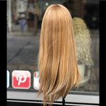 Human hair Bangs Wig 2216 Blonde Mix 2020 Size 24 Photo 4