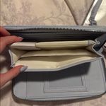 Betsey Johnson NWT  Floral Periwinkle Blue Wallet Detachable Wristlet Clutch Photo 3