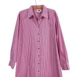 Solid & Striped Tuckernuck New $248 The Shocking Pink Ombre Oxford Maxi Dress XL Photo 2