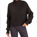 Sanctuary  Mock Neck Pullover Sweater Photo 0