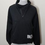 Nike cropped half zip pull over sweater size small Photo 0