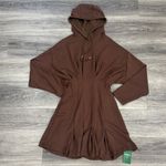 Halara  Taupe Hooded Sweatshirt Photo 1