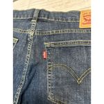 Levi's Dark Wash Levi’s Boyfriend Jeans Women’s Size 31 Cropped 5-Pocket Denim Photo 5