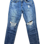 Rag and Bone  Boyfriend Jeans Distressed Mid Rise Size 28 Buckley Ripped Slim Fit Photo 0
