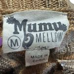 Show Me Your Mumu Medium Festibell Sweater Golden Eye Bell Sleeves Leopard #R9-5 Photo 2