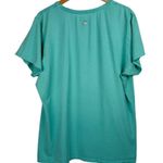 Life is Good  Womens Girl’s Night Out Graphic Short Sleeve Shirt Top Sz XXL Blue Photo 2