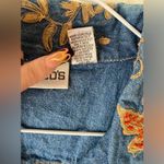 Chico's 90s vintage embroidered beaded denim vest Photo 3