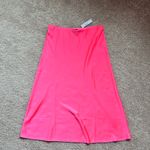 J.Crew bright pink midi Skirt. M Photo 4