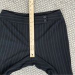 Style & Co  Petite Striped‎ Flat Front Straight Leg Trouser Pants Black 10P Photo 7
