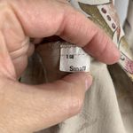 Vtg Sz S Oversized Jacket Blazer Toni Garment All Over Print 1 Button Grandma Photo 3