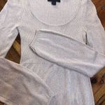 EXPRESS gold sweater dress Photo 0