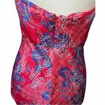 Saloni Floral Pink floral silk mimi Maxi Dress wedding guest sleeveless feminine Size 4 Photo 10