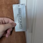 Amanda Smith Vintage  Silky Suede Women's 14 Tan/Brown Skirt Photo 5