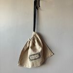 Gucci  Drawstring Dustbag Small Tan and Black‎ Photo 5