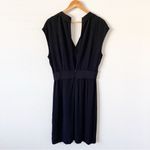 Kate Spade V-Neck Bow Tie Accent Sleeveless Dress in Black Photo 7