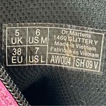 Dr. Martens 1460 Pink Glittery Combat Boot Women’s Size 7 Photo 6