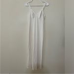 Gossard Artemis 8014 | Vintage lace trimmed nylon midi slip dress 32 White Size undefined Photo 9