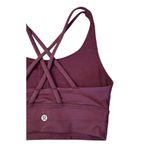 Lululemon  Athletica Energy Strappy Sports Bra Yoga Pilates Size 4 RARE COLOR Photo 6