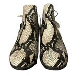 Arizona Jeans NWT Arizona Jean Co Faux Snake Skin Galen Block Heel Side Zipper Ankle Booties Photo 4