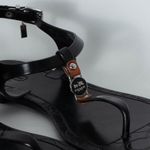 Coach  Black Jelly Thong Sandals With Signature Pattern Size 7B Minimalist Casual Photo 1