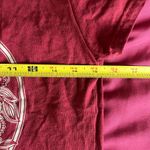 Harry Potter Women's Juniors Deathly Hallows Graphic T-Shirt Burgundy Large Photo 4