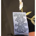 Ruff Hewn  Black Top with Floral Embroidery Photo 5