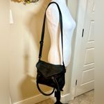 JOY GRYSON Nyla Black Supple Pebbled Leather Purse/Satchel/Crossbody Bag Photo 15