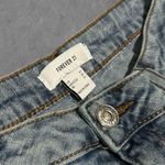 Forever 21 | Light Wash High Rise Straight Leg Frayed Hem Jeans Size 31 Photo 1