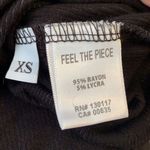 Feel the Piece  Ribbed V Neck Long Sleeve Top XS/S Photo 3