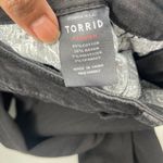 Torrid Premium Size 10S Stretch Black Stiletto Lace Raw Hem Ankle Skinny Jeans Photo 12