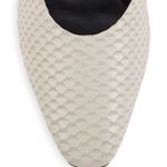 Saks 5th Avenue SAKS FIFTH AVENUE women’s Snake Embossed Leather Flats size 5.5 Photo 2