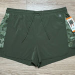 Hurley  4” Lined Olive Green Swim Running‎ Shorts Size XXL Photo 0