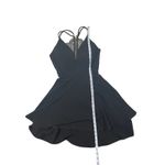 Macy's Love, Nickie Lew Skater Tiered Dress Women's Size M Lace, Zip w Rhinestone Trim Photo 5