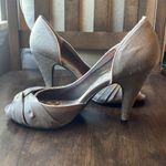 Rocket Dog  Open Toe‎ Thai Silk Heels gray excellent condition size 8 Photo 8