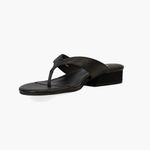 Eileen Fisher NEW  $150  Erika Sandal (Women) 10M, BLACK Leather Photo 5