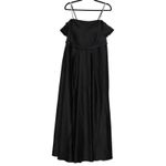 BIANCO Formal Maxi Dress Sparkle Straps Detail in Black Size 16 Photo 2
