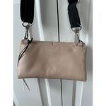 ALLSAINTS  Ezra Leather Quilted Crossbody Bag Pale Pink NWT Photo 4