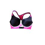Nike  Dri Fit Pink and Black Sports Bra Photo 4