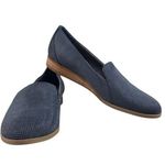 DR. SCHOLL'S Dawned Loafer Women 8 M Navy Oxide Microfiber Everyday Travel Retro Blue Photo 2